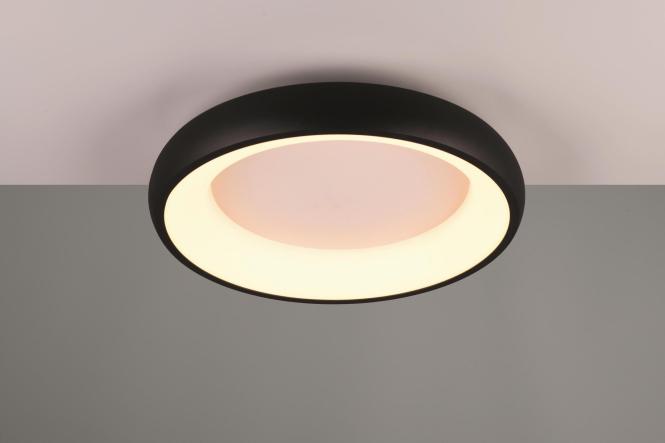 Actual product image Trio LED surface-mounted ceiling light Cardona 29W sw 2300-4000K 2000lm Konv IP20 Ø450x105mm (2000 lm)