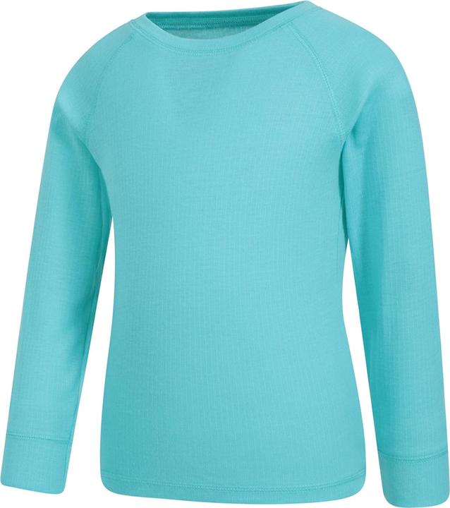 Actual product image Mountain Warehouse Childrens/Kids Talus Round Neck Base Layer Top (128)