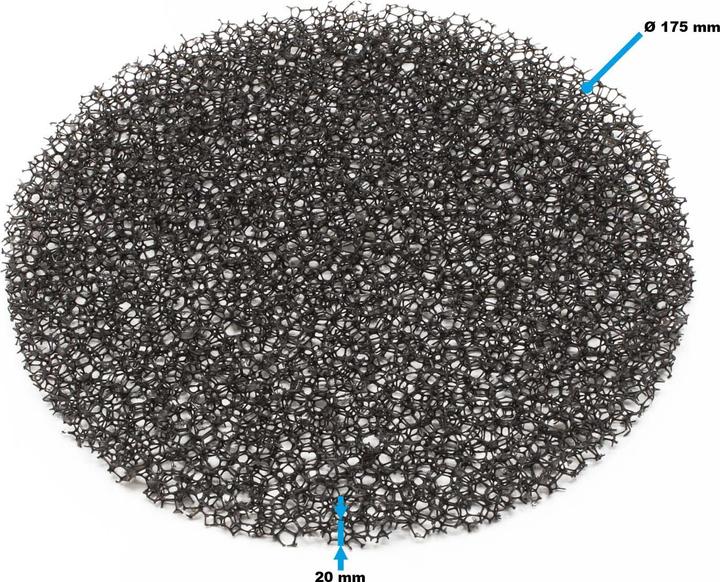 Produktbild Wiltec SK-40 Ersatzteil Filterschwamm Skimmer Schwamm Teichskimmer Teichpflege