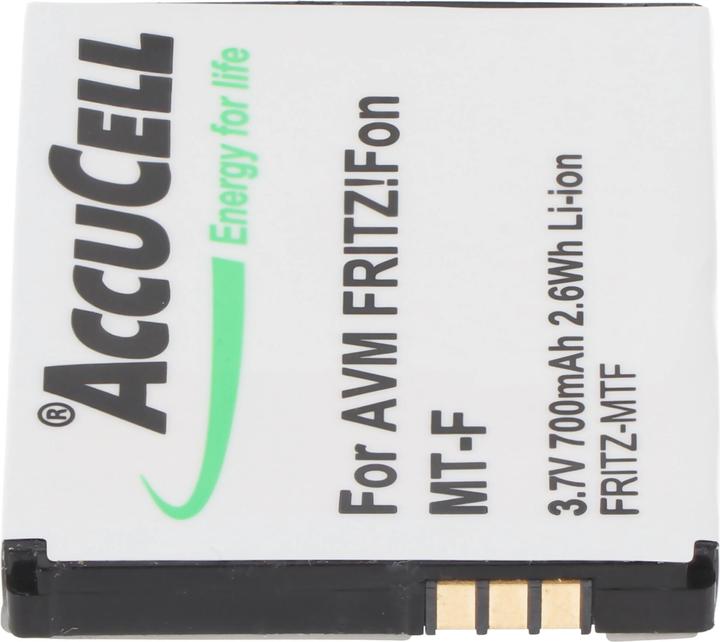 Immagine prodotto AccuCell Batteria AVM FRITZ!Fon MT-F, 312BAT016 AVM CT5 312BAT006
