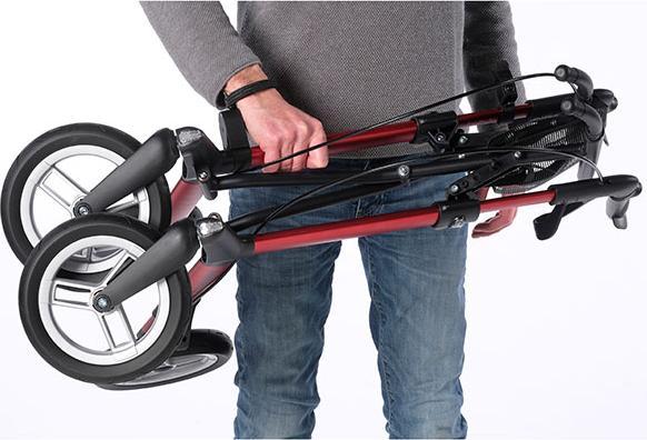 Produktbild Sunrise Medical Leichtgewicht-Rollator Gemino 30 Comfort rot