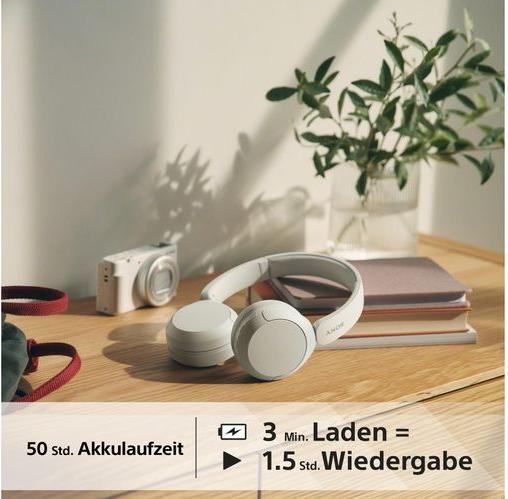 Immagine prodotto Sony WH-CH520 (Nessuna soppressione del rumore, 50 h, Senza fili)