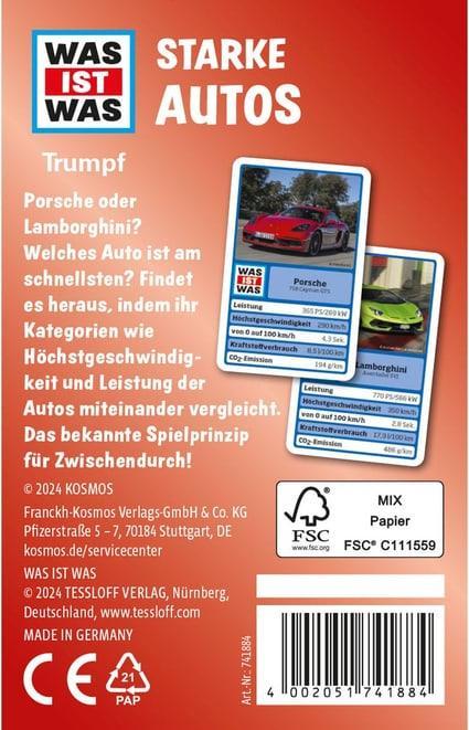 Immagine prodotto Kosmos WAS IST WAS Trumpf: auto potenti (Tedesco)