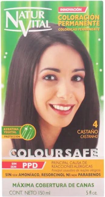 Produktbild Naturaleza Y Vida COLOURSAFE tinte permanente #4-castaño 150 ml (4)