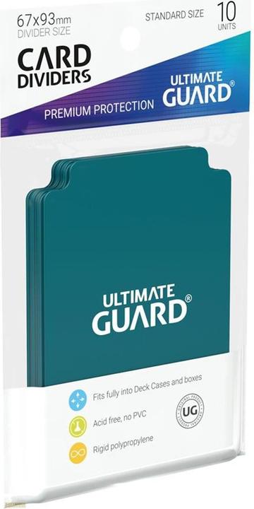 Immagine prodotto Ultimate Guard Separatore di carte formato standard blu petrolio 10