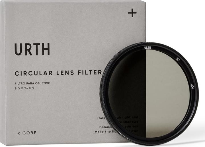 Actual product image Urth 52mm ND2 32 (1 5 Stop) Variable ND Lens Filter (Plus+) (Graduated neutral density filter, 52 mm)