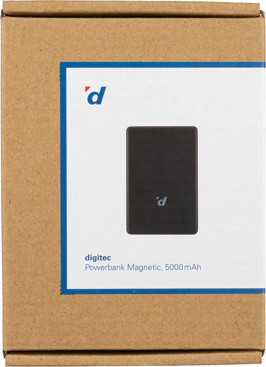 Actual product image Digitec Magnetic Powerbank (5000 mAh, 20 W, 19.25 Wh)