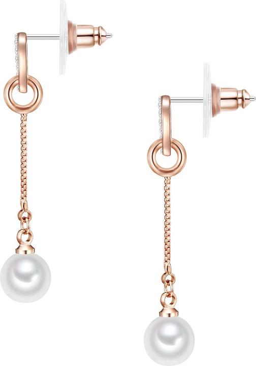 Image du produit Lulu & Jane Laiton cristal de verre perle de coquille or rose - 33018 (Laiton)