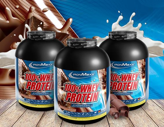 Image du produit IronMaxx 100% de protéines de lactosérum (Orange, 1 pcs, 2350 g)