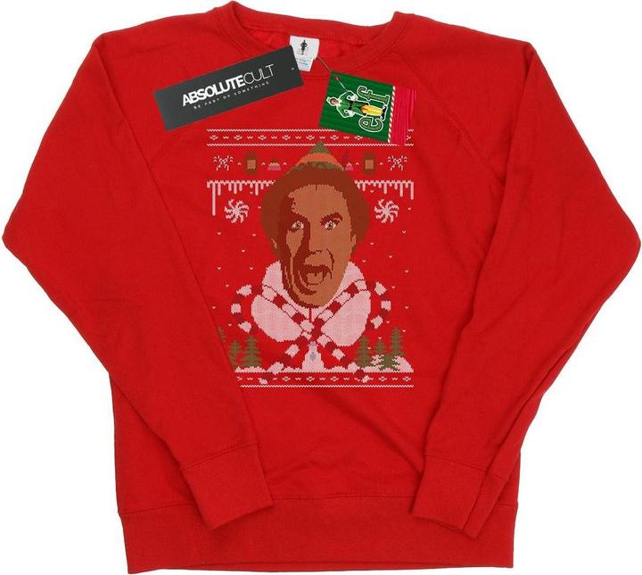 Elf Christmas Fair Isle Sweatshirt (S)