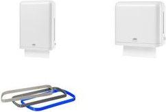 Actual product image Wepa Towel dispenser Dimensions: 33 x 29 x 15 cm (W x H x D) Material: plastic