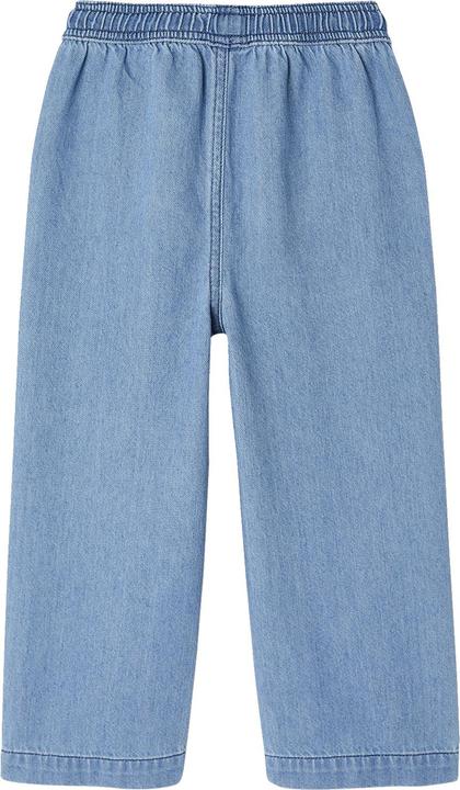 Vertbaudet Mädchen Loose-fit-Jeans mit Dehnbund, Bundweite verstellbar