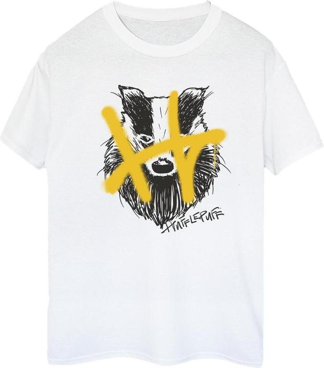 Immagine prodotto Hufflepuff Pop Spray Maglietta Ampia Donna (XXL)