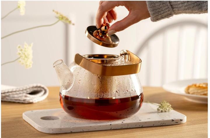 Actual product image Leonardo Teapot Tè per te 1.2 l, Transparent (1.20 l)