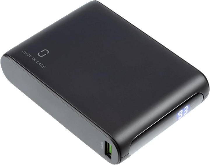 Actual product image Just in Case USB-C fast charger powerbank 20,000mAh black (20 mAh, 22.50 W, 22.50 Wh)