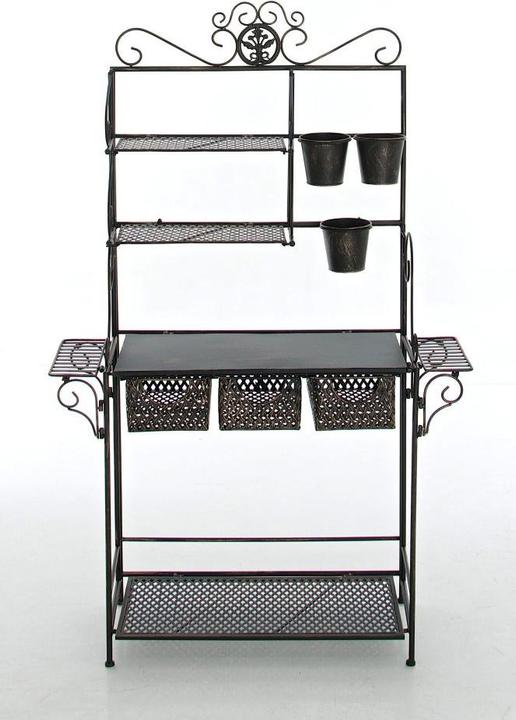 Produktbild Swisshandel24 XL Pflanzregal Shine, bronze