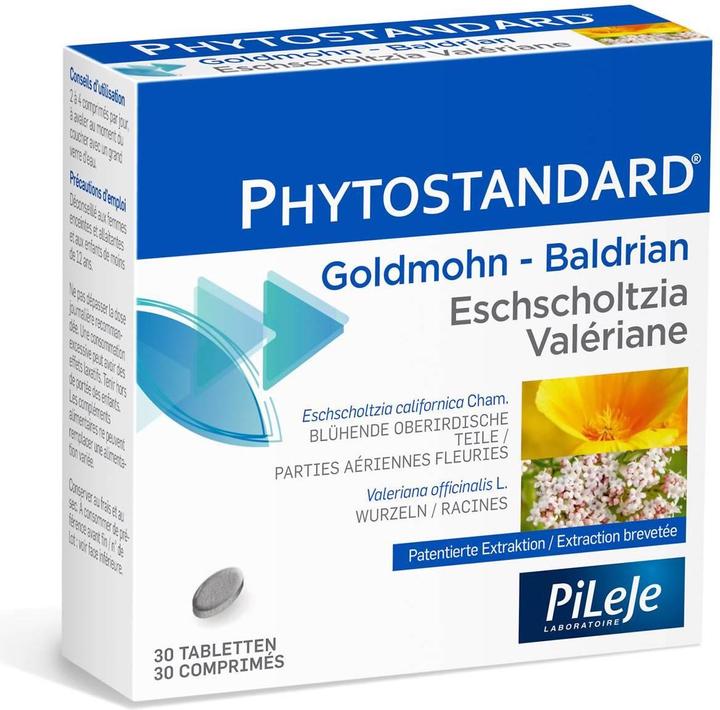 Phytostandarts Goldmohn-Baldrian Tablette (30 Stück, Tabletten, 35 g)