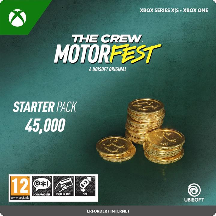 Microsoft Xbox The Crew Motorfest VC Start Pck Download Code