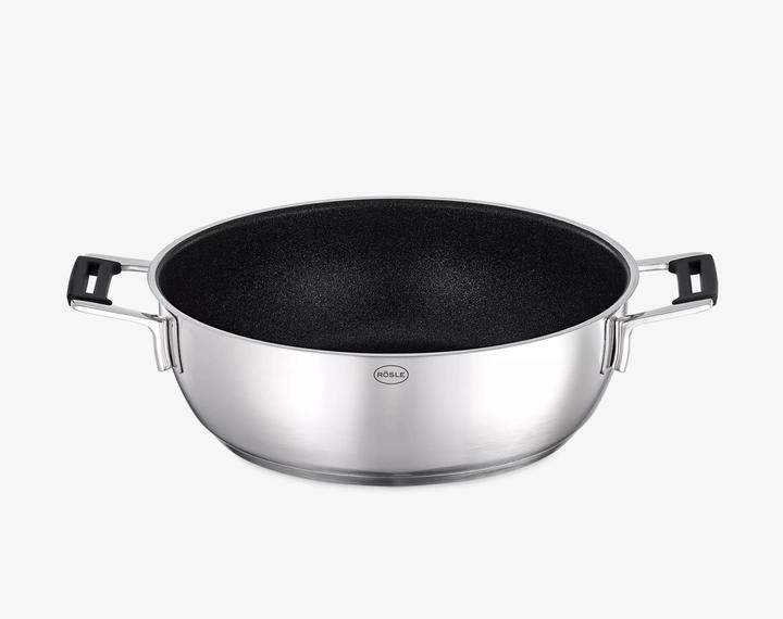 Image du produit Rösle Servierpfanne SILENCE PRO Stahlgrau (24 cm, Poêle à frire, Acier inoxydable)