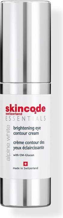 Actual product image Skincode Brightening Eye Contour Cream (Crème, 15 ml, Day + Night)