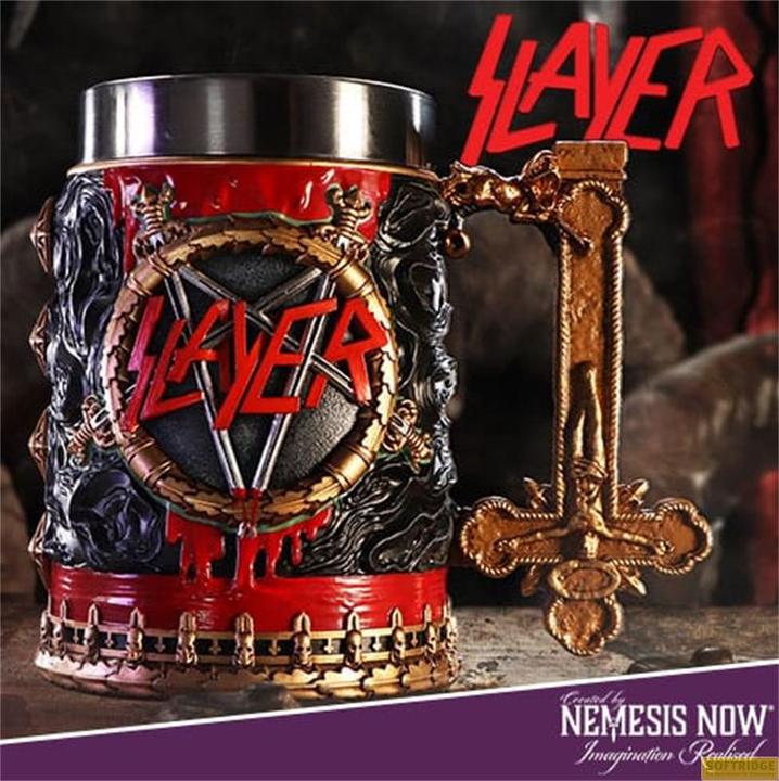 Actual product image Nemesis Now Slayer Tankard Reign In Blood 15 cm (1 x)