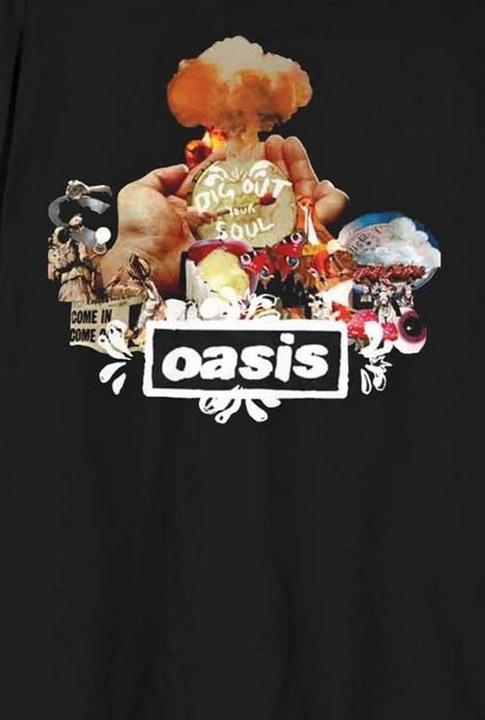 Image du produit Oasis - T-shirt ATOMIC COLLAGE - Adulte (S)