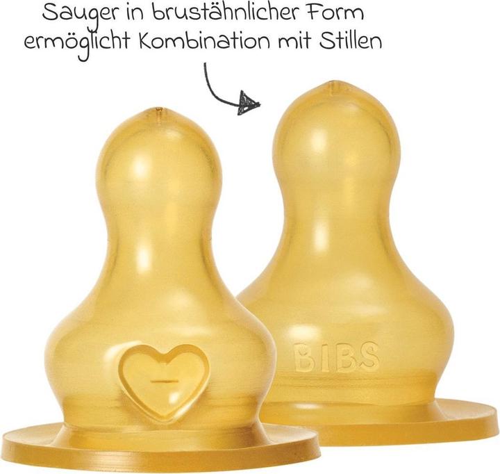 Image du produit Bibs Anti-Colic Tétine Latex Medium Flow 2 pièces