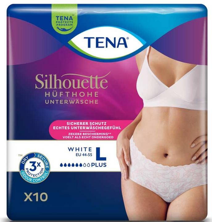 Immagine prodotto Tena Pantaloni Plus Bianco L (10 x, L)