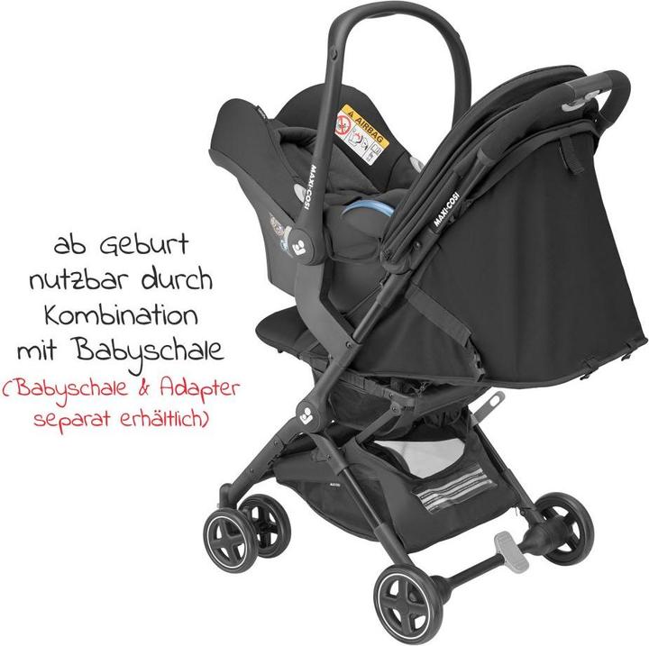 Produktbild Maxi-Cosi Lara2 Essential Black (Black Frame)