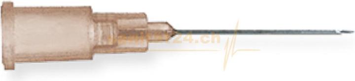 Actual product image B.Braun Needle 26G 0.45 x 12mm brown Luer, 100 pieces