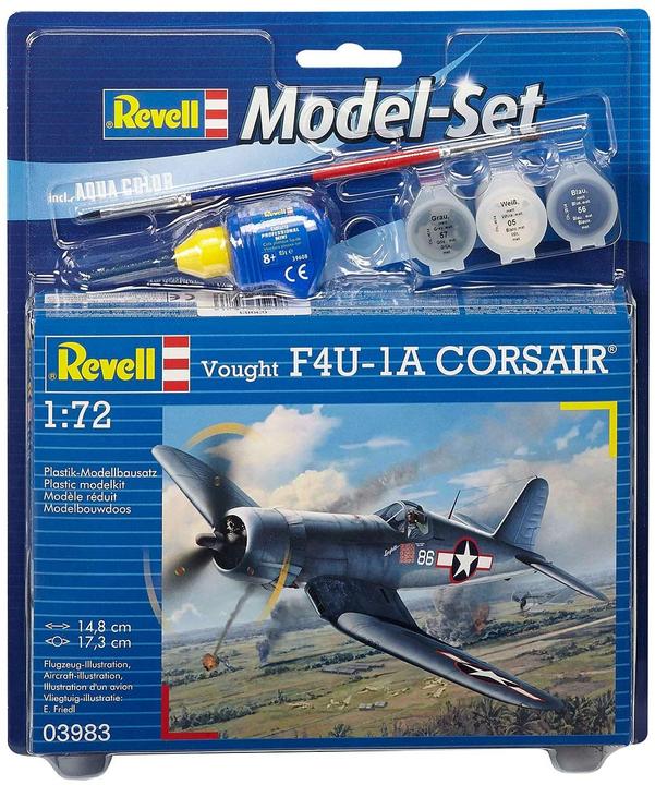 Image du produit Revell Jeu de modèles réduits Vought F4U-1D Corsair