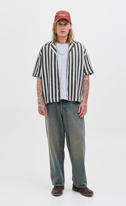 Actual product image Jack & Jones Jorsummer Structure Ss Shirt Styd Ss25 (L)