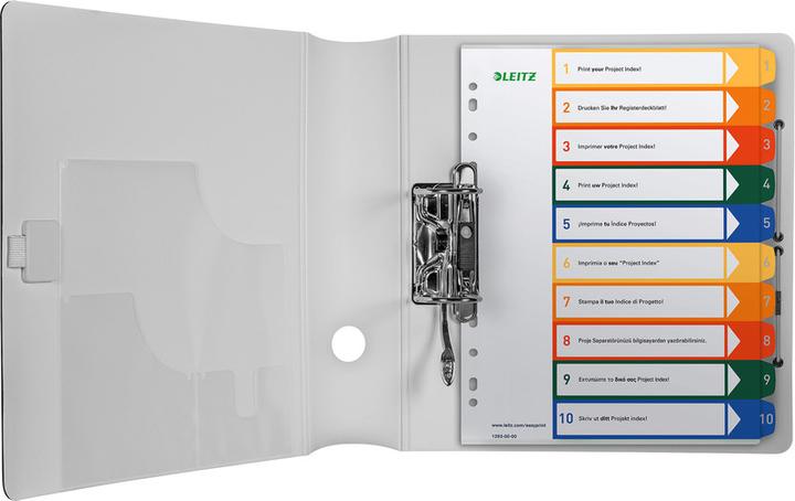 Actual product image Leitz Register PC inscribable