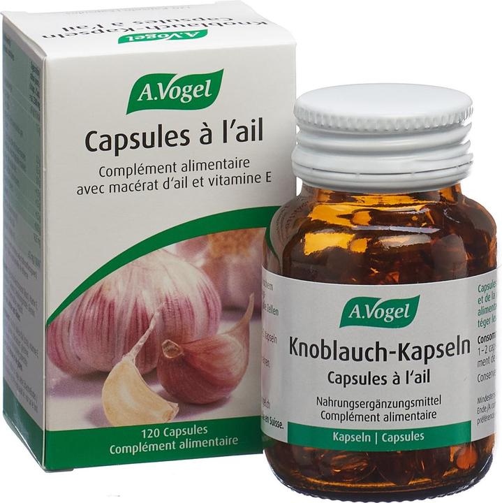 Produktbild A. Vogel Knoblauch Kapseln Kaps (120 Stück, Kapseln, 150 g)