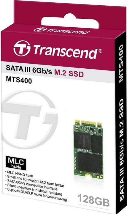 Produktbild Transcend Mts400s (128 GB, M.2 2242)