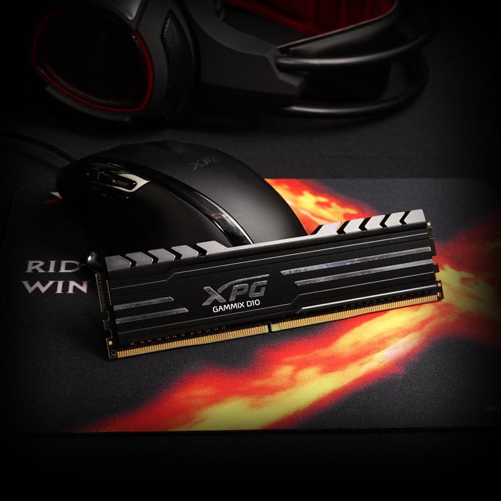 Image du produit XPG GAMMIX D10 module de mémoire GB DDR4 (1 x 16GB, 3600 MHz, RAM DDR4, DIMM)