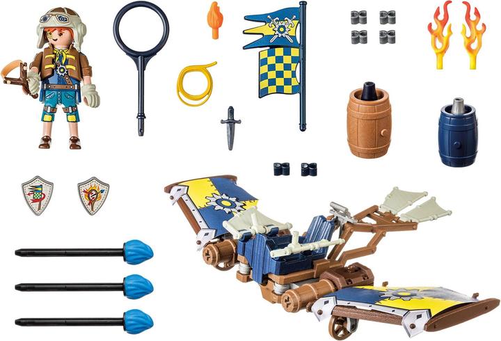 Immagine prodotto Playmobil Novelmore - L'aliante volante di Dario (71211, Playmobil Novelmore)