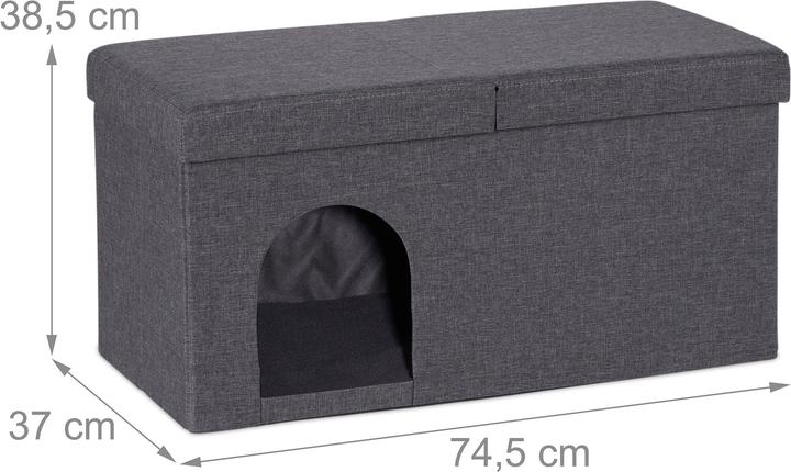 Actual product image Relaxdays Cat cave (Cat, Dog)