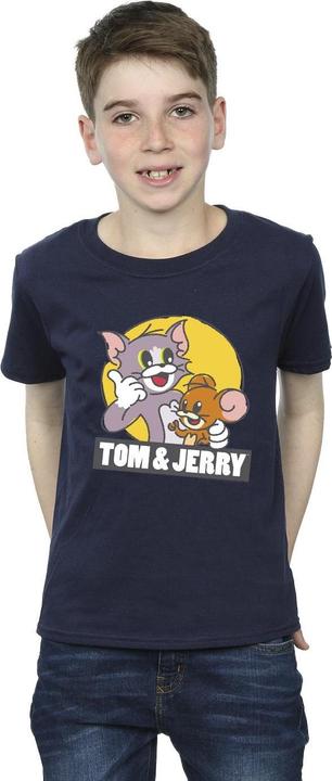 Actual product image Tom & Jerry Boys Sketch Logo T-Shirt (104)