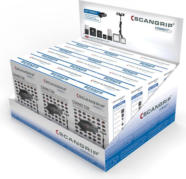 Produktbild Scangrip Connector für Berner 18V-Akkus