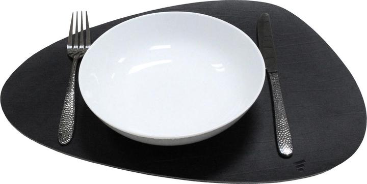 Actual product image Profino Placemat 'Freeform Recycled Leather (1 x, 41 x 30 cm)