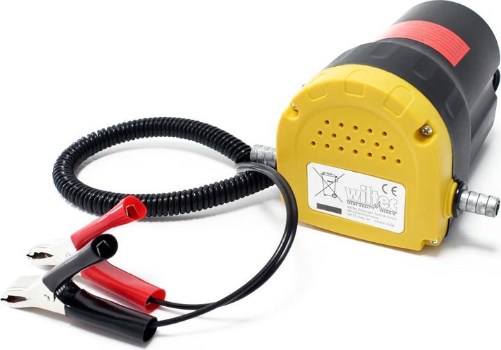 Immagine prodotto Wiltec Pompe aspiranti d'olio 12 V Pompe aspiranti diesel Pompe vidange d'olio