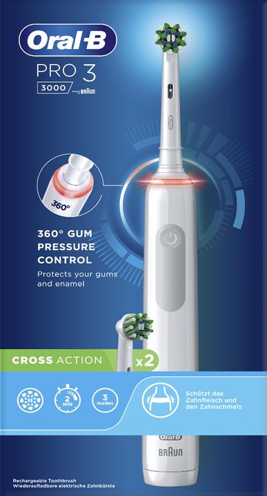Actual product image Oral-B Pro 3 3000 (Oscillating toothbrush)