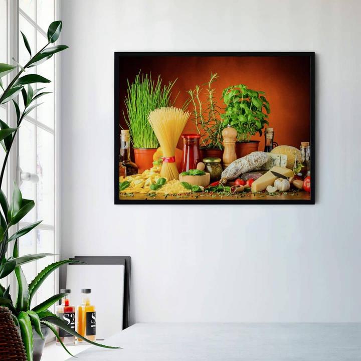 Produktbild Trenddeko Italienisch Kochen (60 x 50 cm)