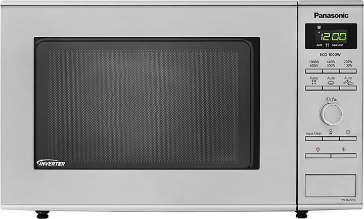 Produktbild Panasonic - NNSD27HSUPG - Magnetron - Solo - 23 liter - Inverter technologie - 1000 watt - RVS (23 l)