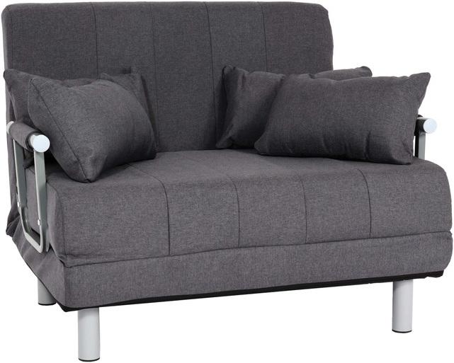 Produktbild Swisshandel24 Schlafsessel HWC-K29, Klappsessel Schlafsofa Gästebett Relaxsessel, Liegefläche 186x97cm  Stoff/Tex