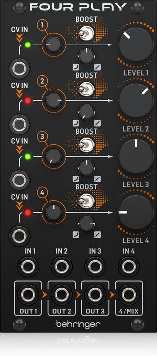 Actual product image Behringer Four Play -VCA-moduuli
