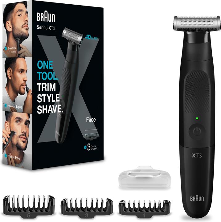 Actual product image Braun Series X beard trimmer