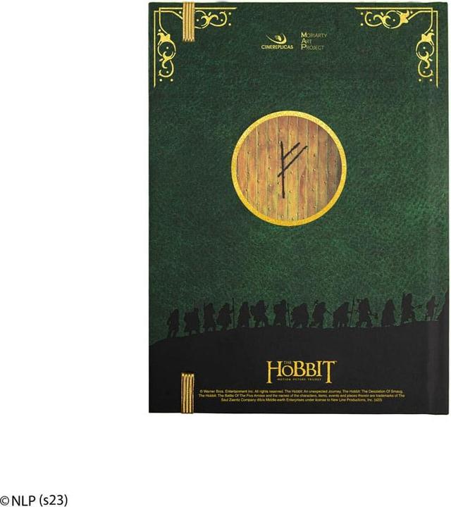 Produktbild Cinereplicas Der Hobbit Eine unerwartete Reise Notizbuch