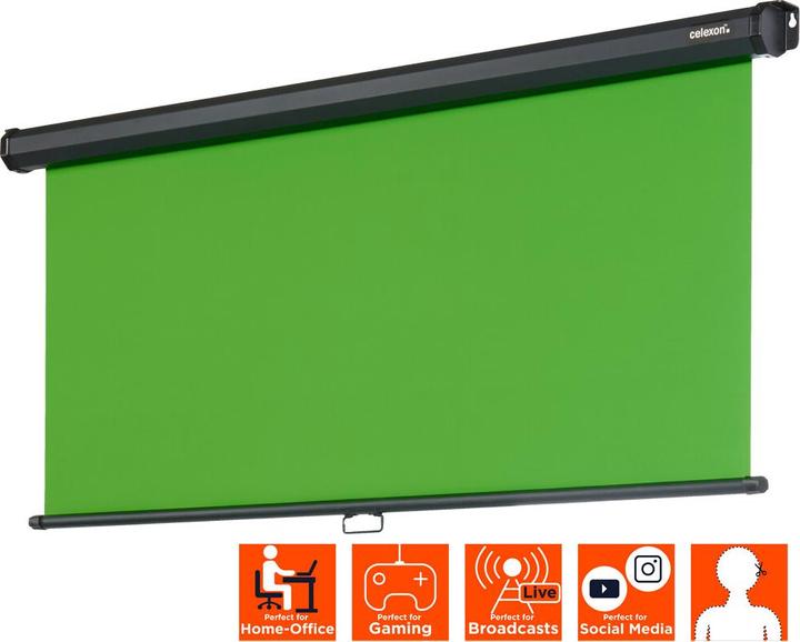 Image du produit Celexon Ecran vert Chroma Key Roller blind (1:1)
